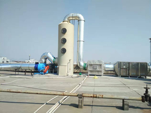 噴淋廢(fèi)氣淨化(hua)塔